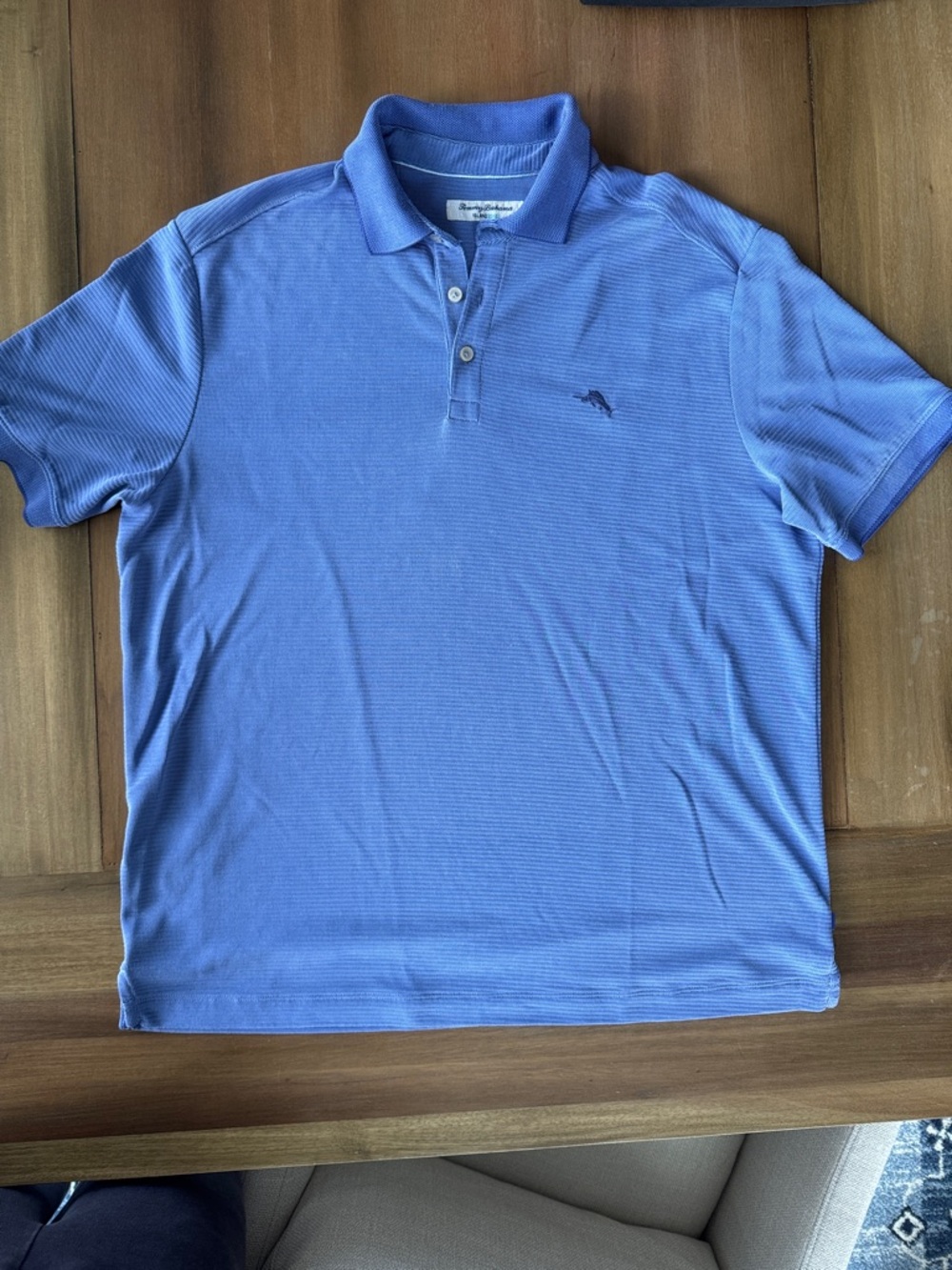 Tommy Bahama Island Zone Men’s Blue Polo size Large